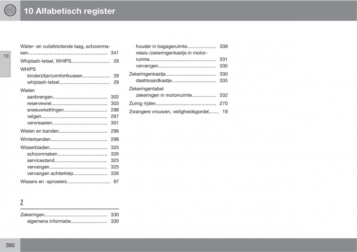 Volvo XC60 I 1 handleiding / page 390