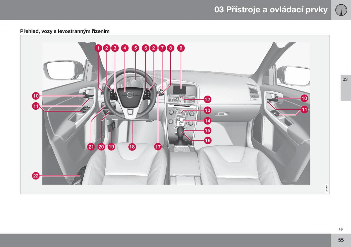 Volvo XC60 I 1 FL navod k obsludze / page 57