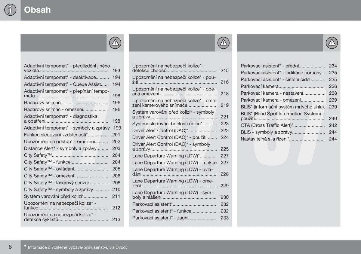 Volvo XC60 I 1 FL navod k obsludze / page 8