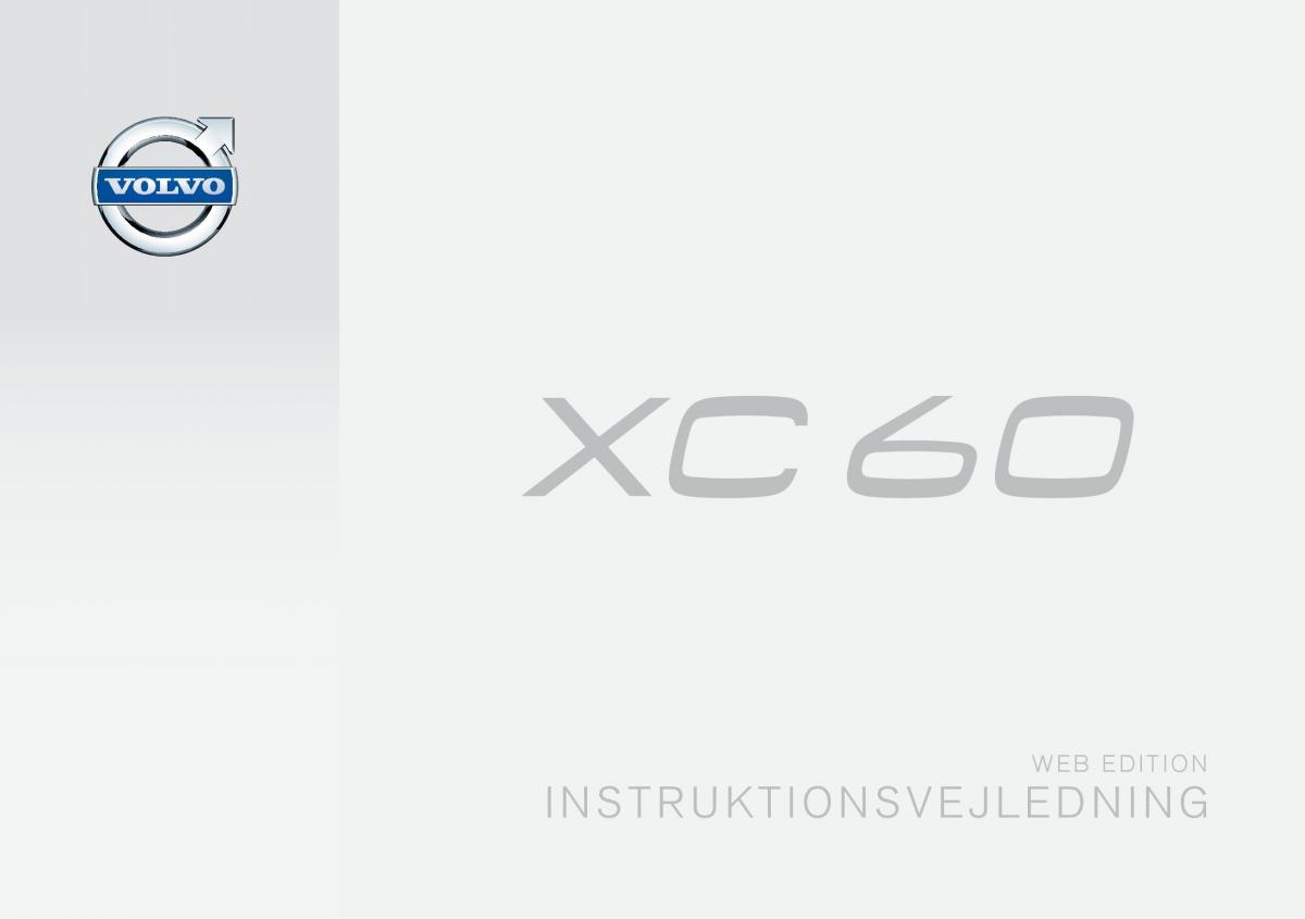 Volvo XC60 I 1 FL Bilens instruktionsbog / page 1