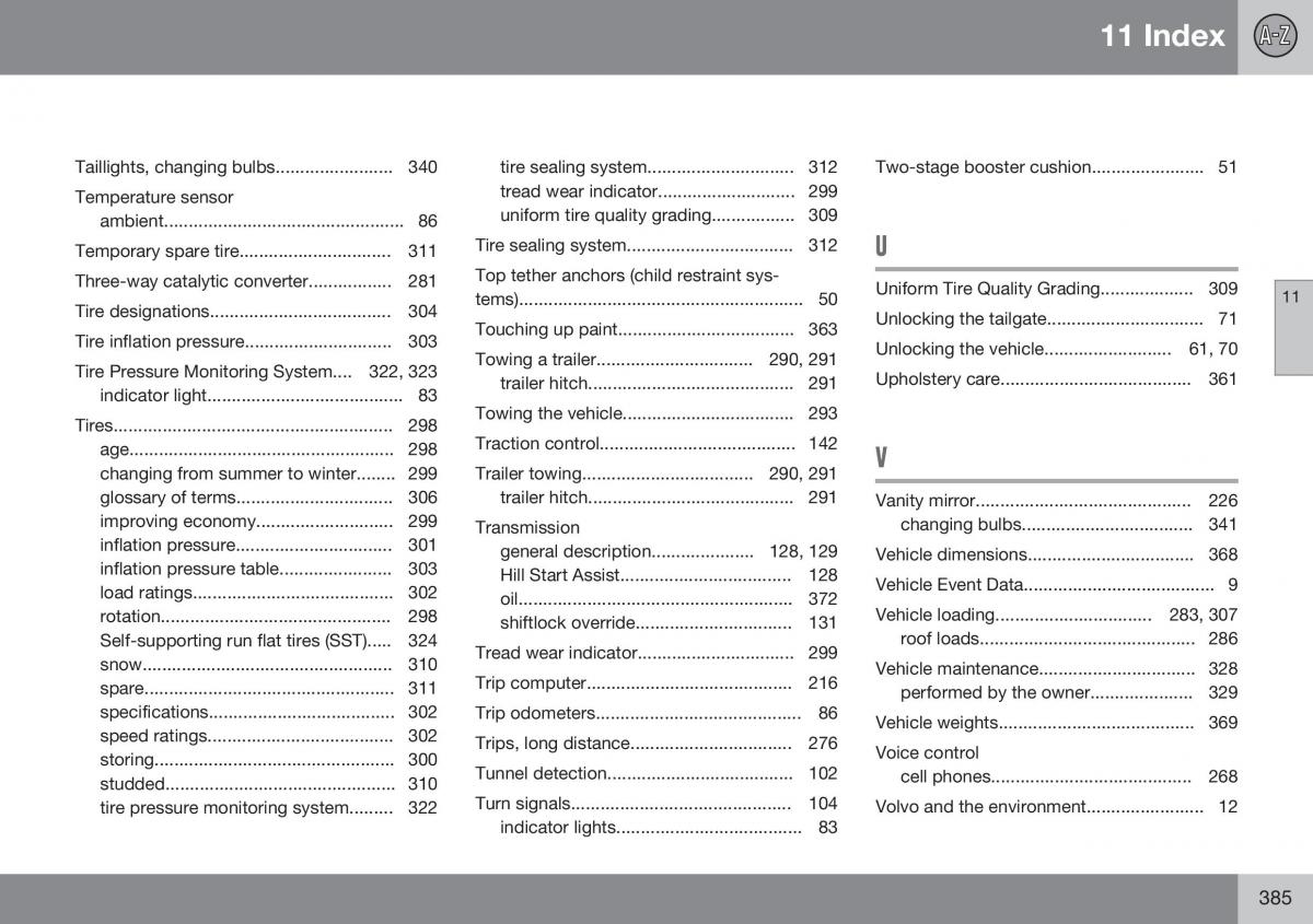 Volvo XC60 I 1 FL owners manual / page 387