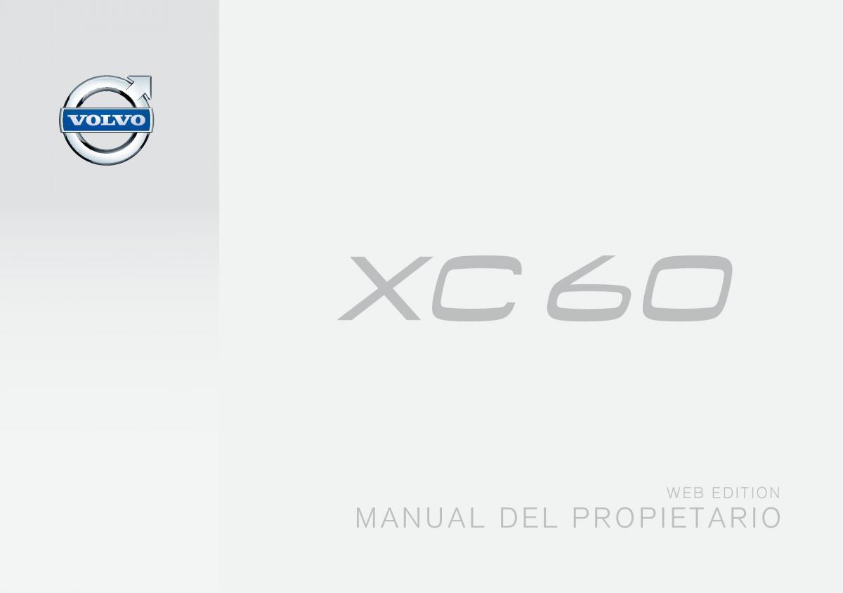 Volvo XC60 I 1 FL manual del propietario / page 1