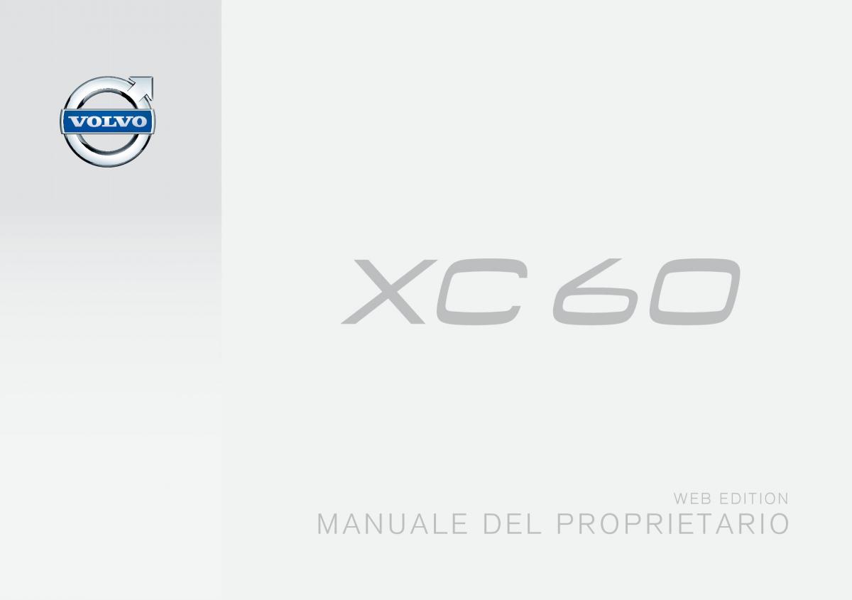 Volvo XC60 I 1 FL manuale del proprietario / page 1