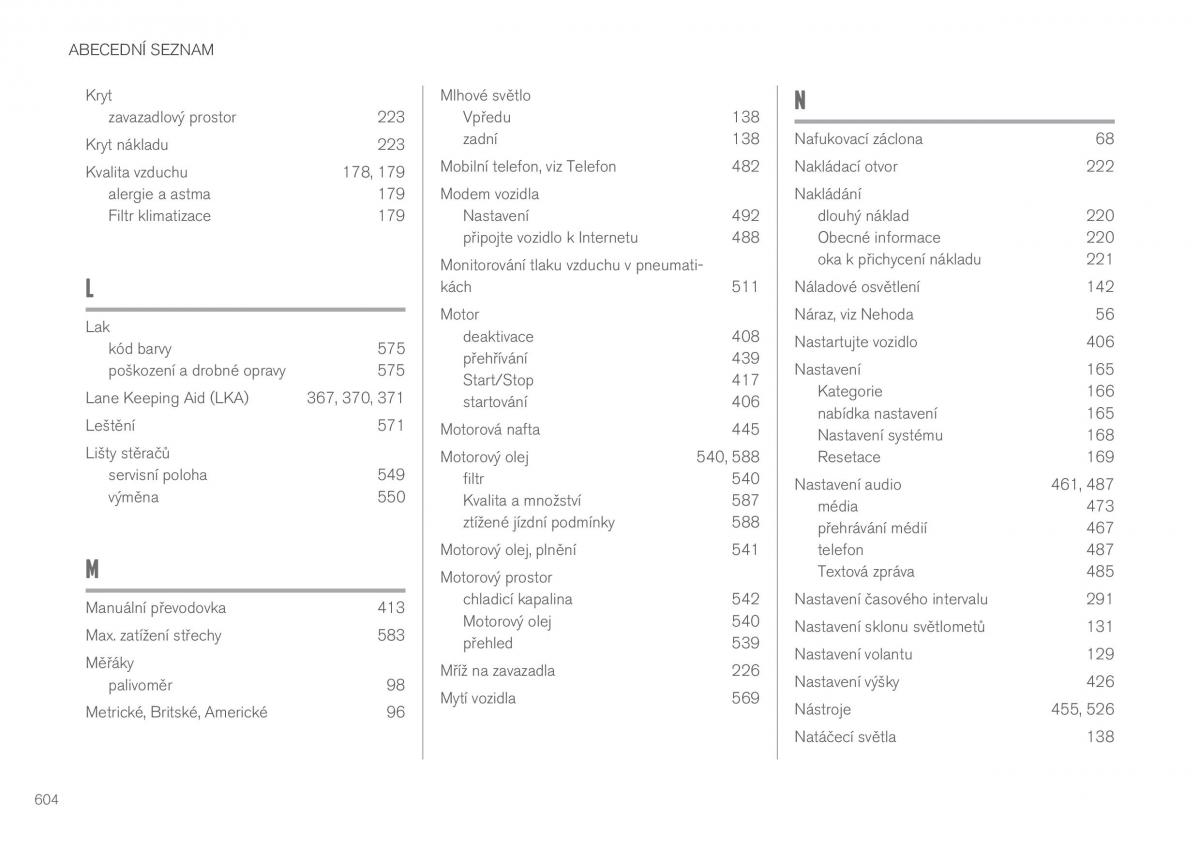 Volvo XC60 II 2 navod k obsludze / page 606