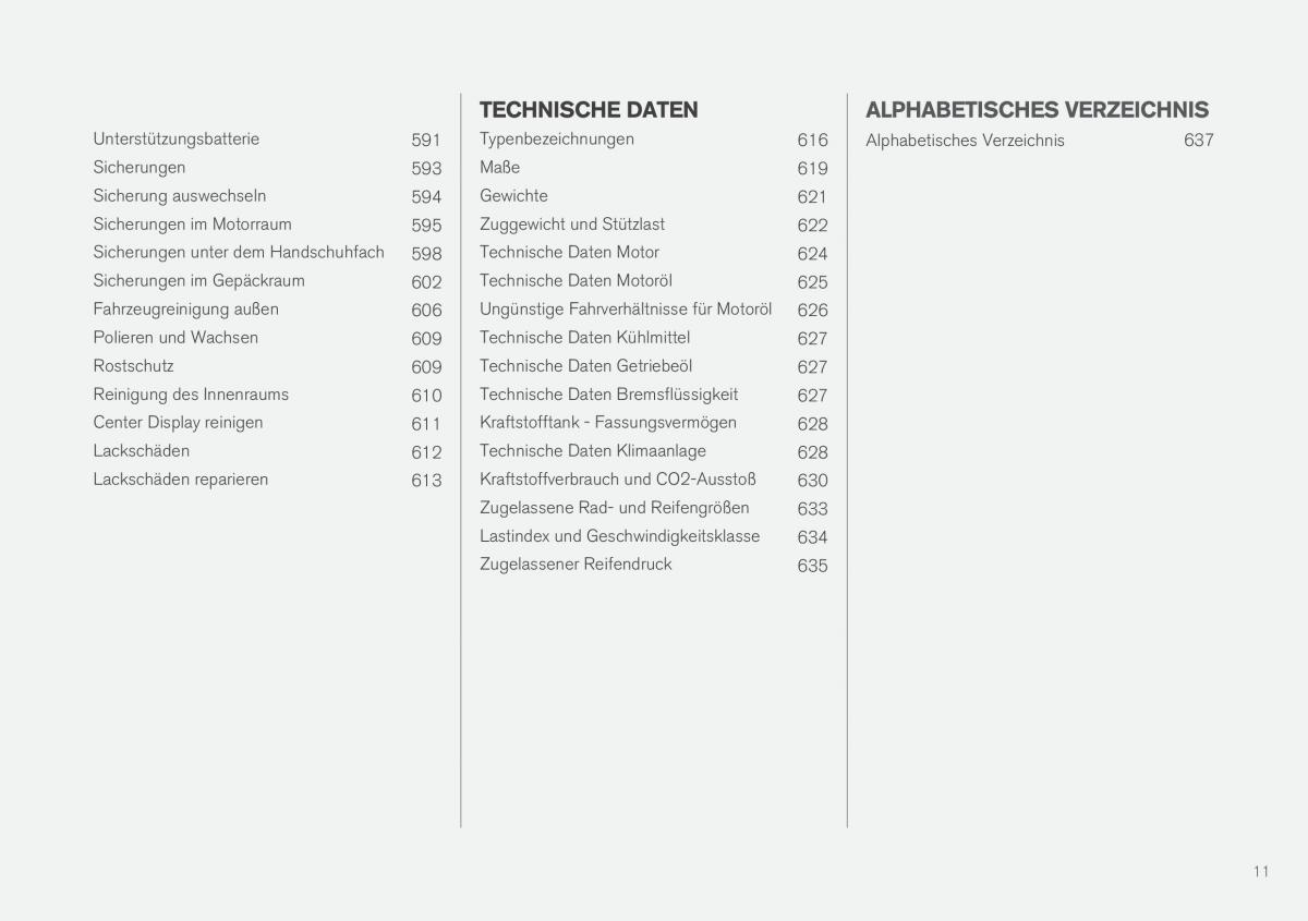 Volvo XC60 II 2 Handbuch / page 13