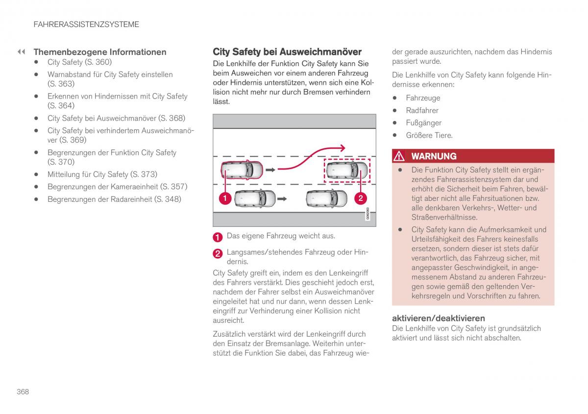 Volvo XC60 II 2 Handbuch / page 370