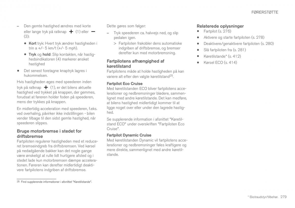 Volvo XC60 II 2 Bilens instruktionsbog / page 281