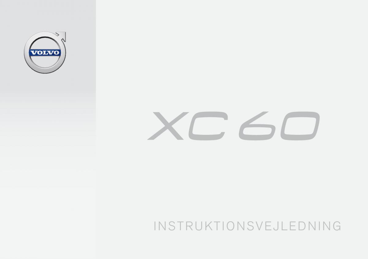 Volvo XC60 II 2 Bilens instruktionsbog / page 1