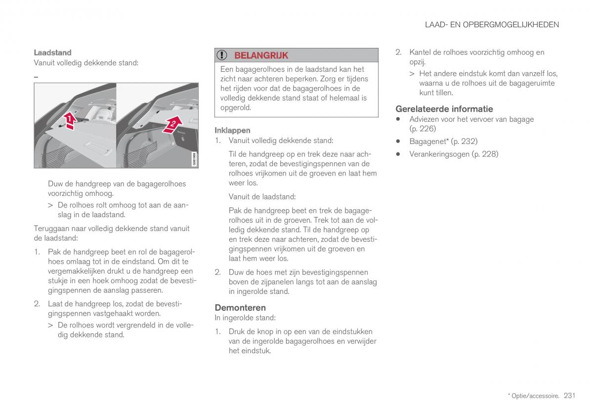 Volvo XC60 II 2 handleiding / page 233