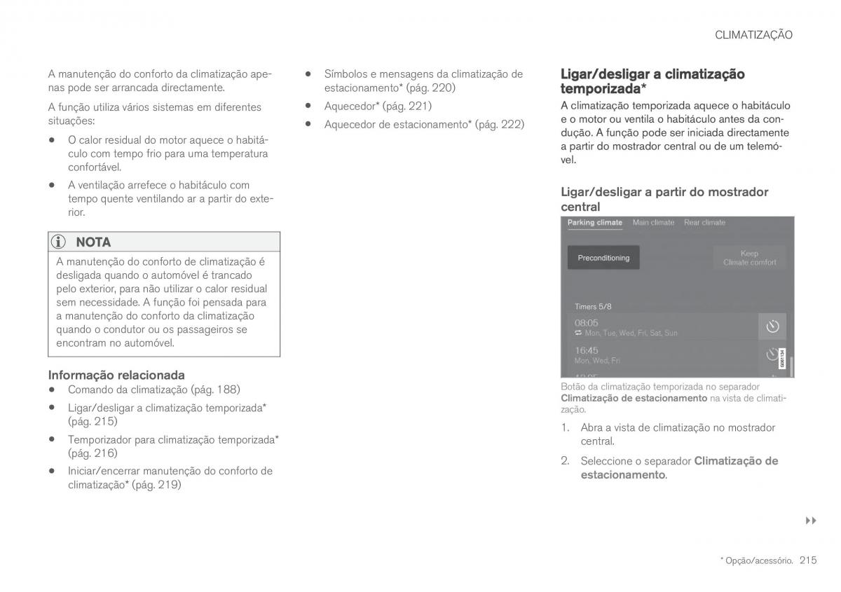 Volvo XC60 II 2 manual del propietario / page 217