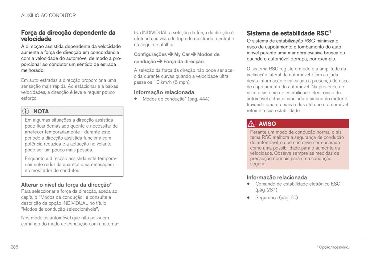 Volvo XC60 II 2 manual del propietario / page 288