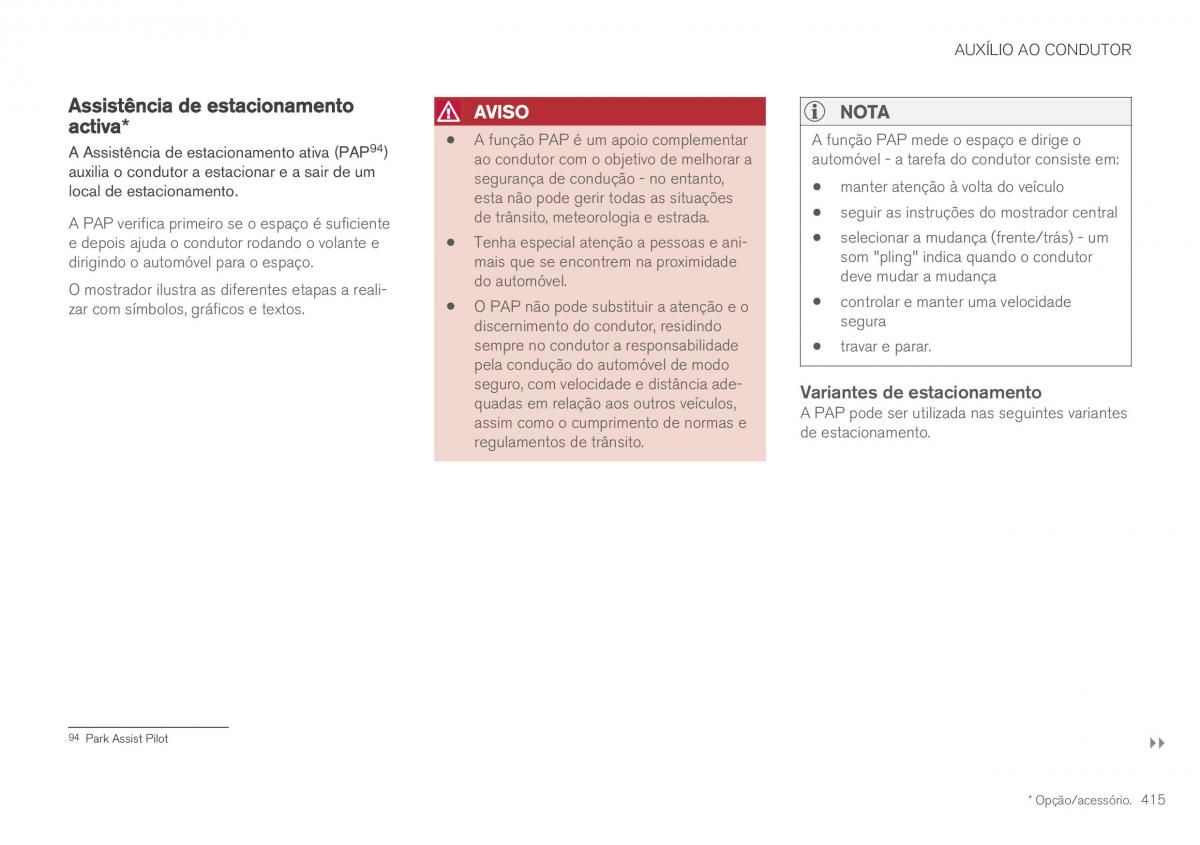 Volvo XC60 II 2 manual del propietario / page 417