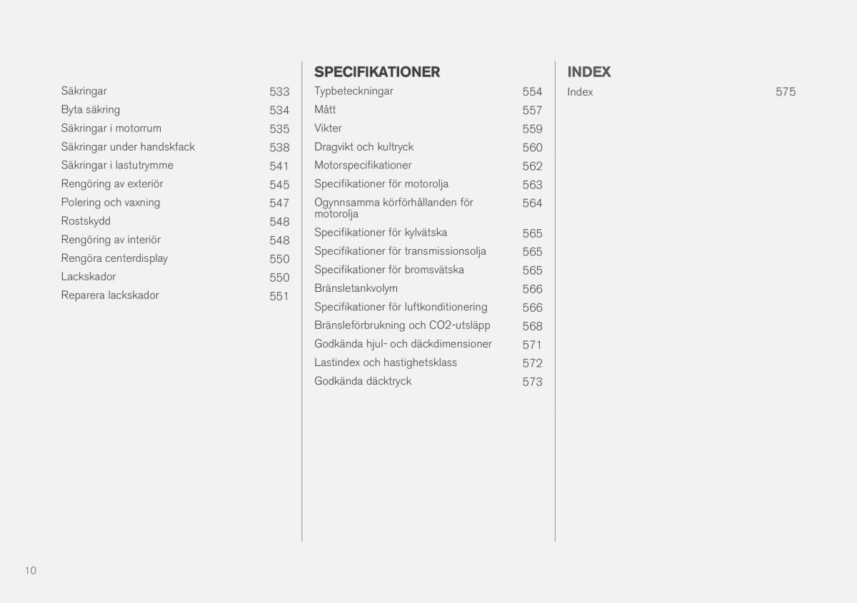 Volvo XC60 II 2 instruktionsbok / page 12