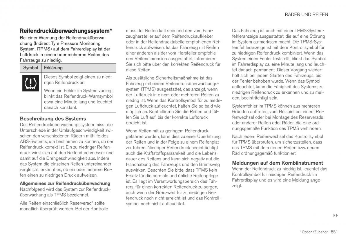 Volvo XC40 Handbuch / page 553