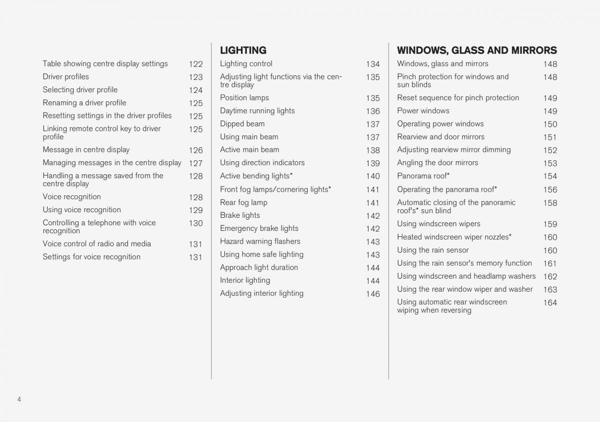 Volvo XC40 owners manual / page 6