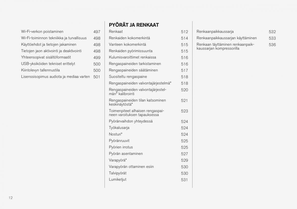 Volvo XC40 omistajan kasikirja / page 14