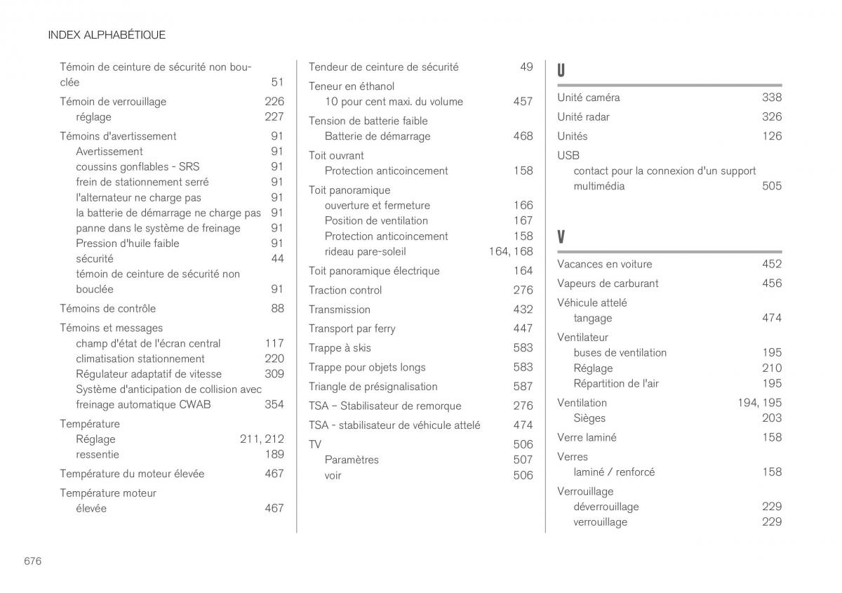 Volvo XC40 manuel du proprietaire / page 678