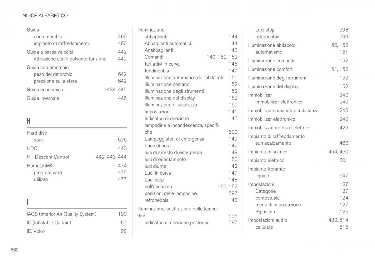 Volvo XC40 manuale del proprietario / page 662