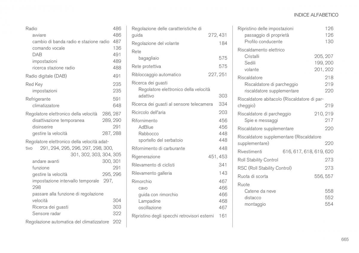 Volvo XC40 manuale del proprietario / page 667