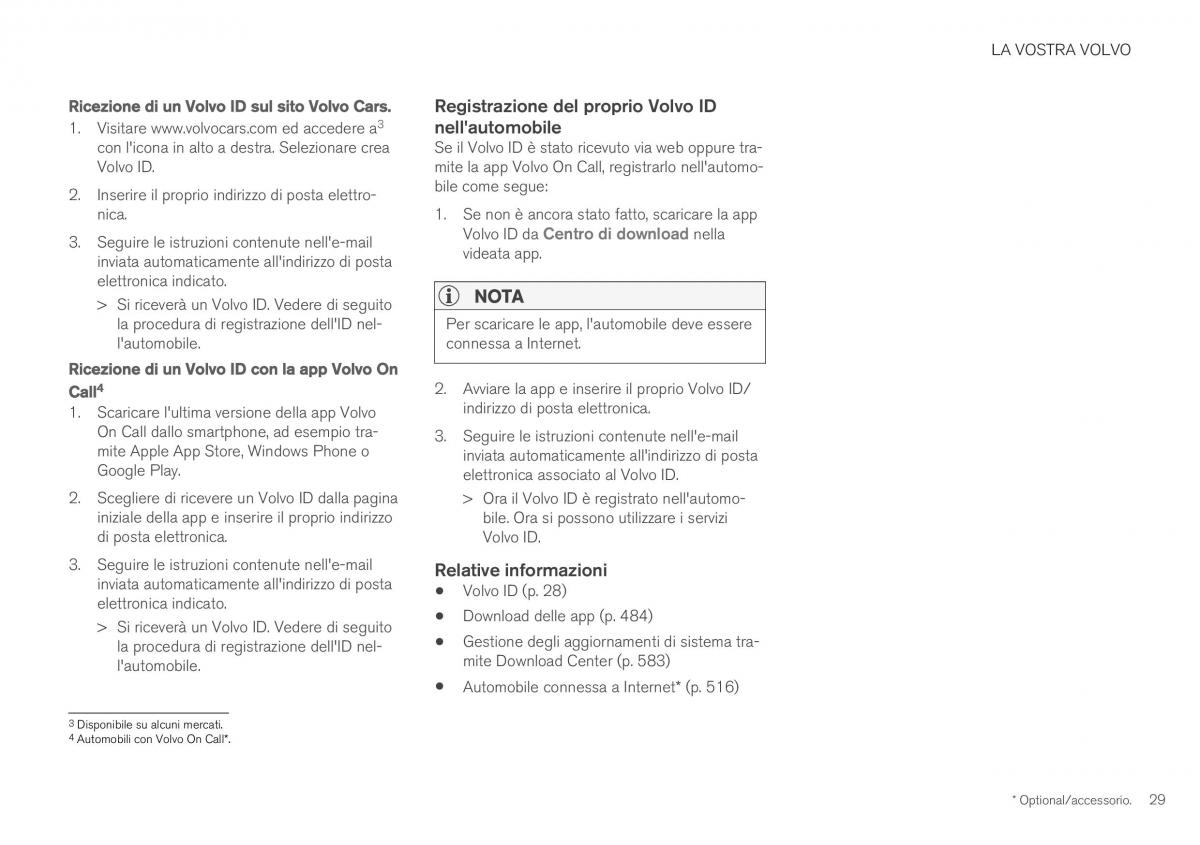 Volvo XC40 manuale del proprietario / page 31