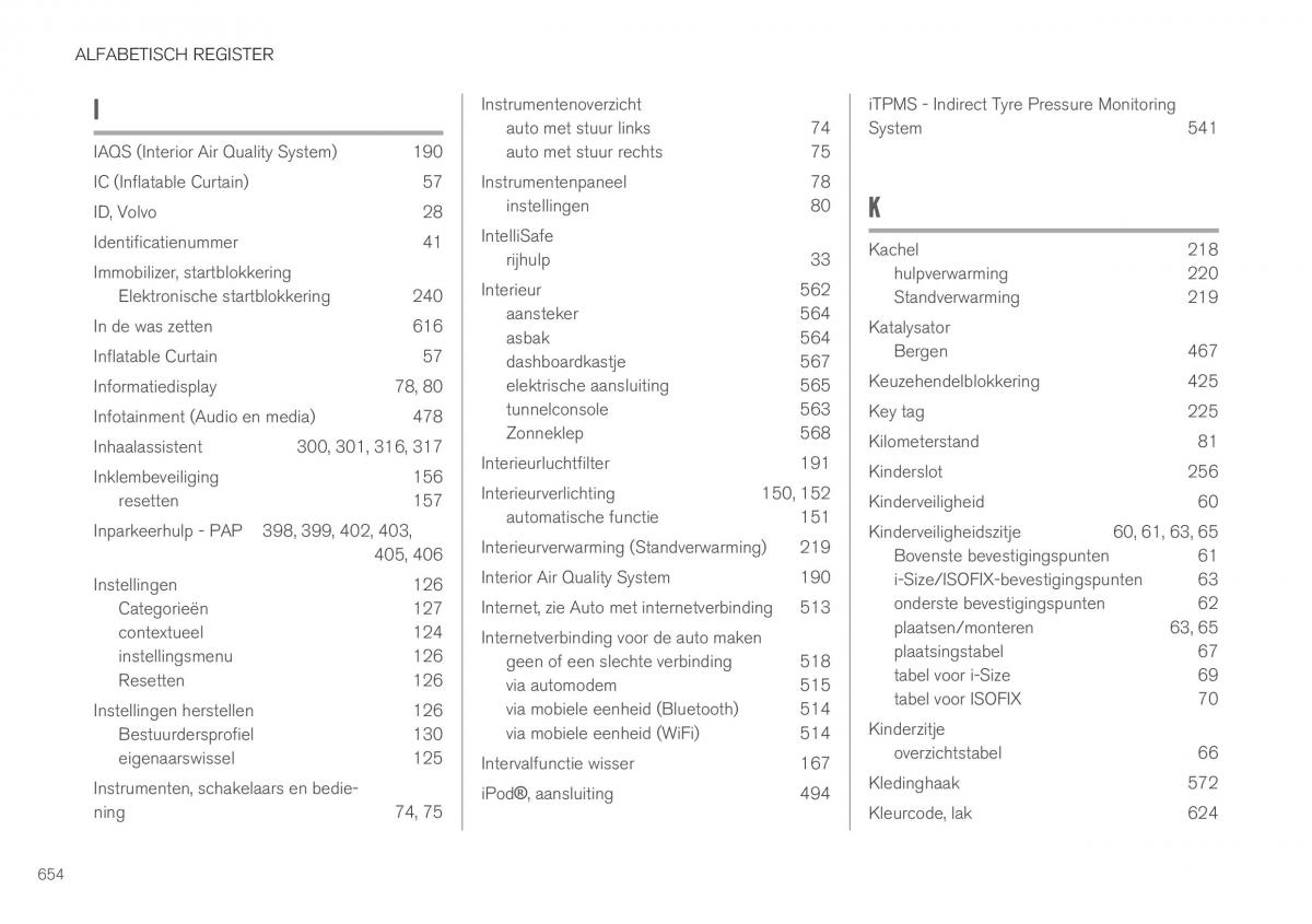 Volvo XC40 handleiding / page 656