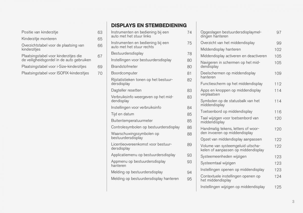 manual Volvo XC40 handleiding / page 5