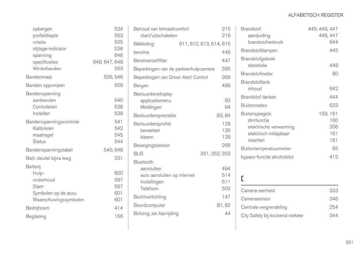 manual Volvo XC40 handleiding page 653 - pdf