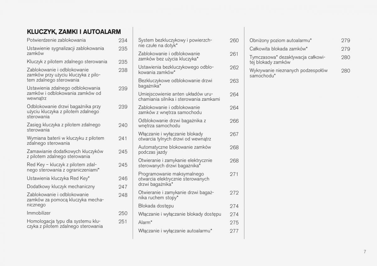 Volvo XC40 instrukcja obslugi / page 9