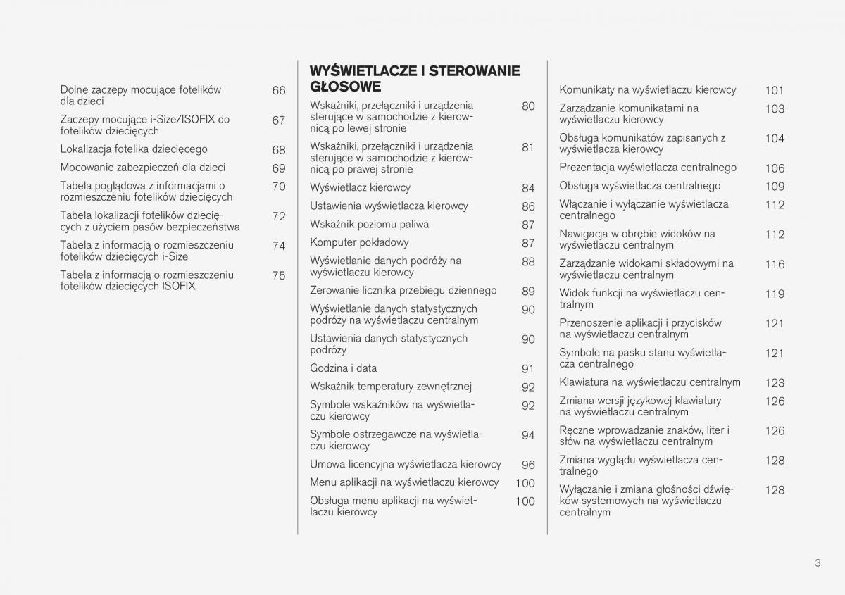 Volvo XC40 instrukcja obslugi / page 5
