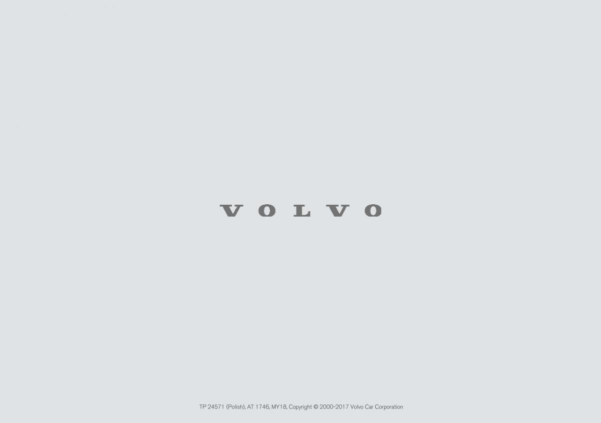Volvo XC40 instrukcja obslugi / page 696