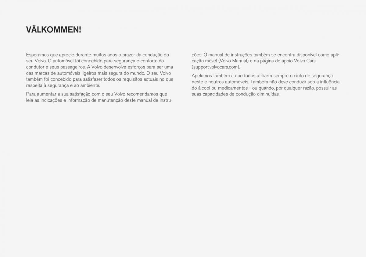 Volvo XC40 manual del propietario / page 3