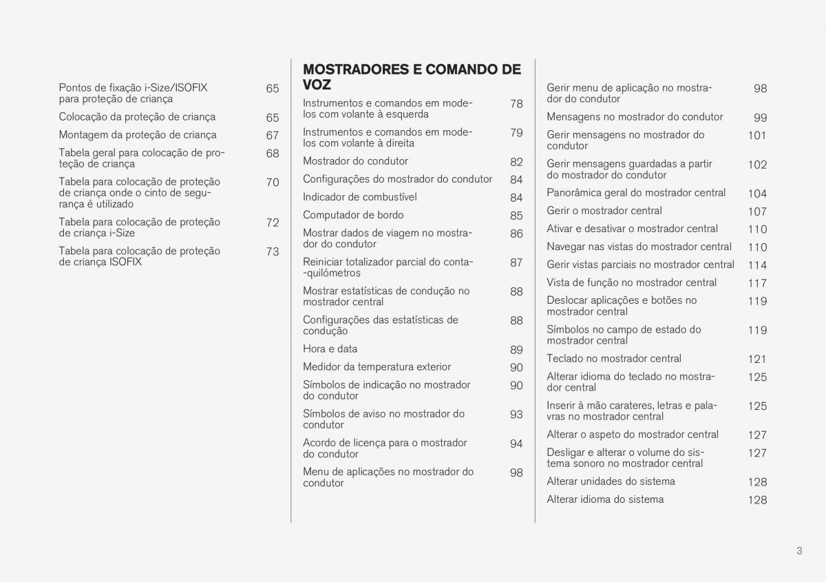 Volvo XC40 manual del propietario / page 5