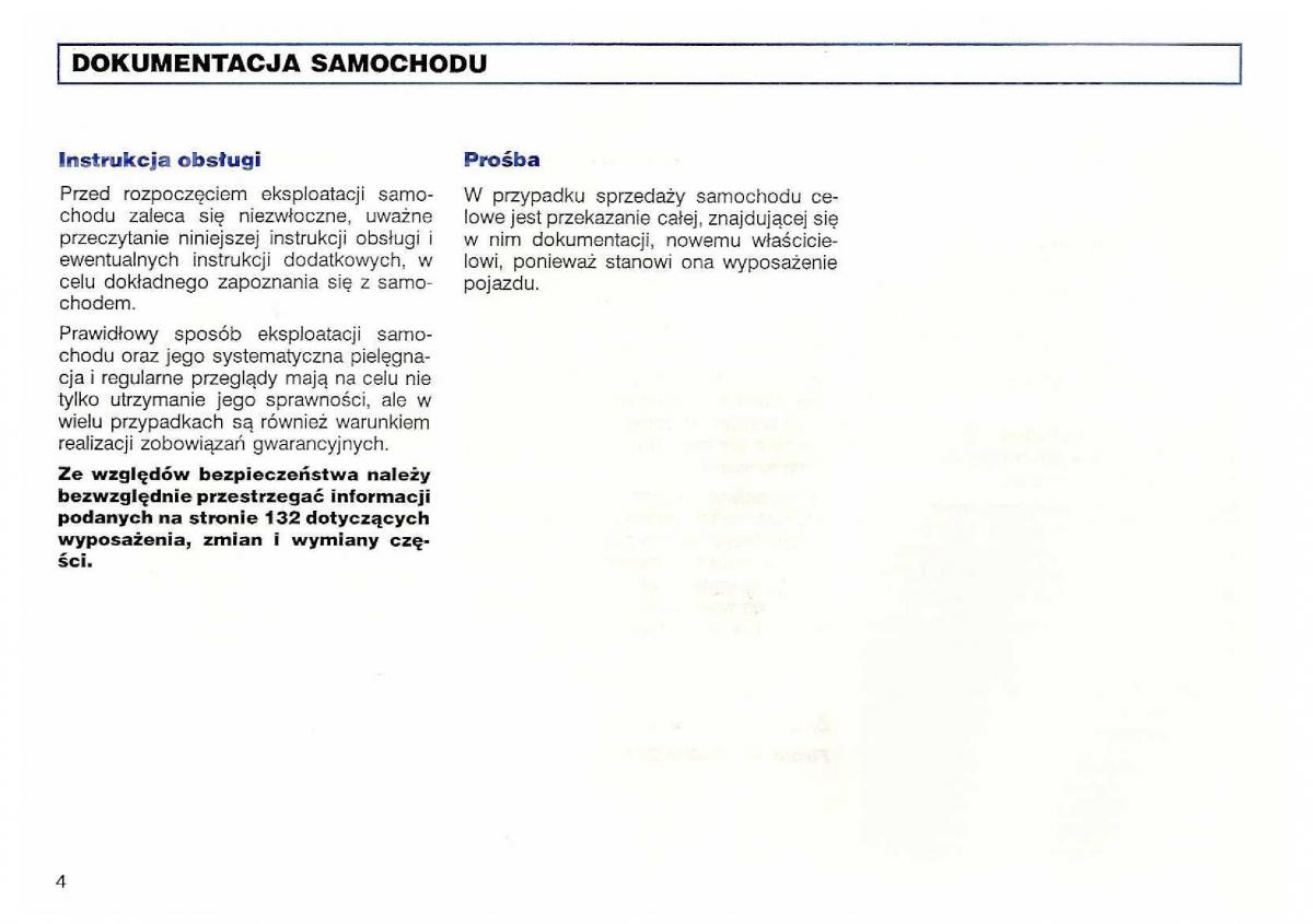 VW Polo III 3 instrukcja obslugi / page 6