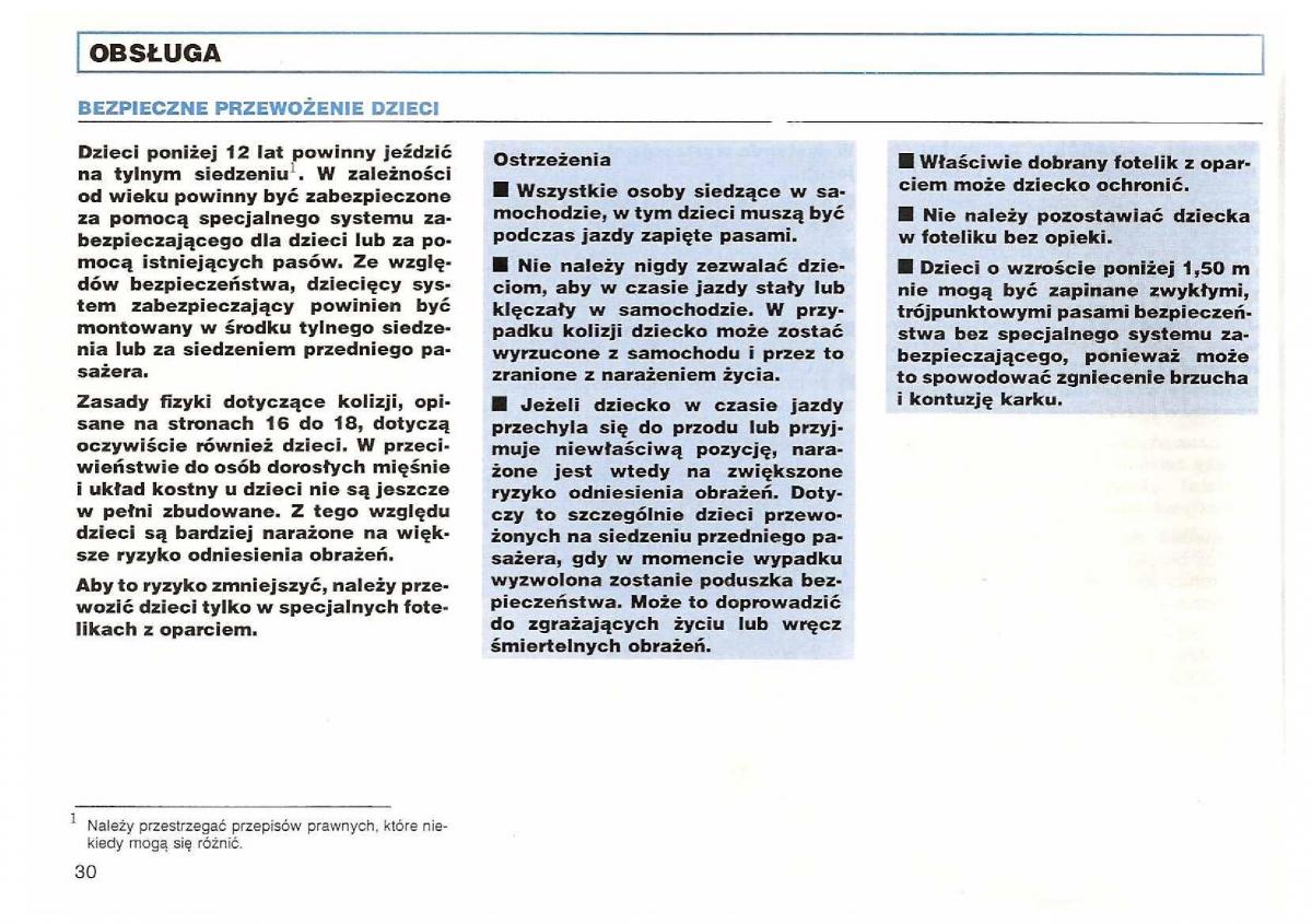 VW Polo III 3 instrukcja obslugi / page 32