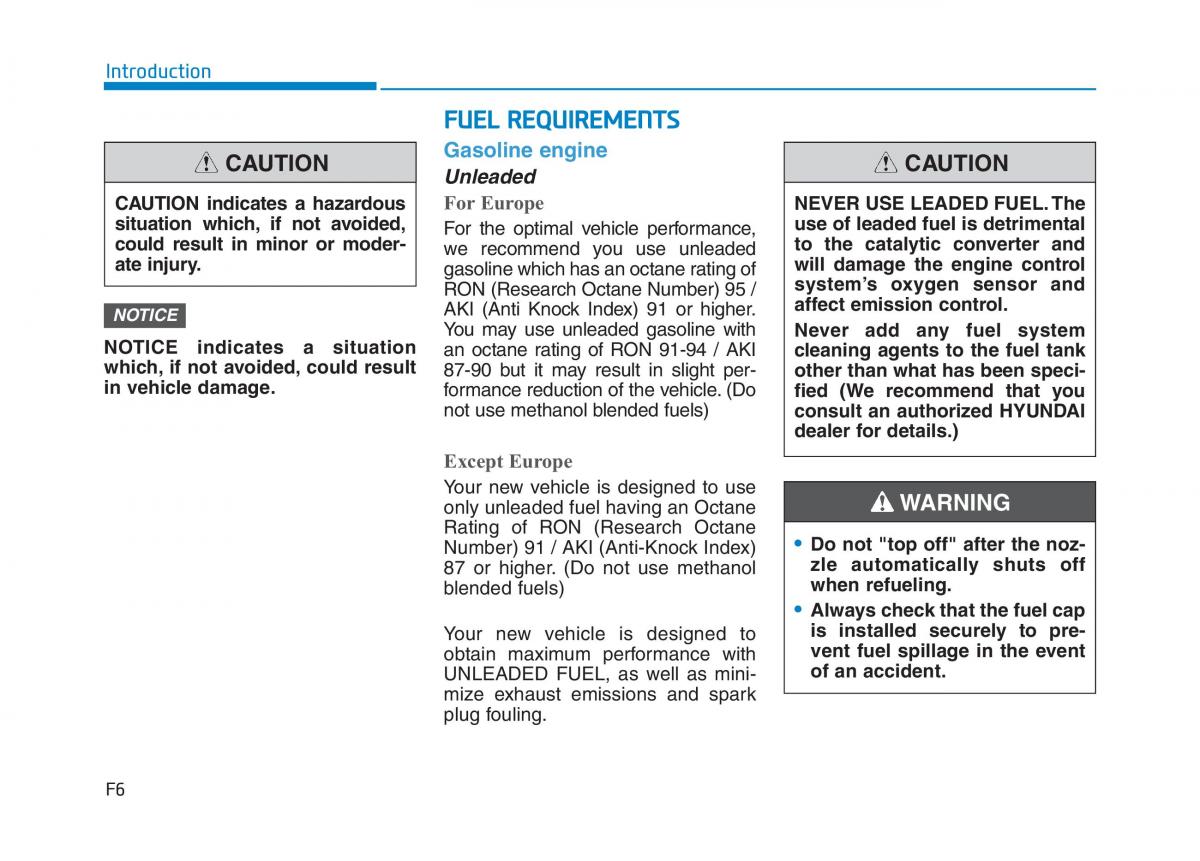 Hyundai i30 III 3 owners manual / page 6