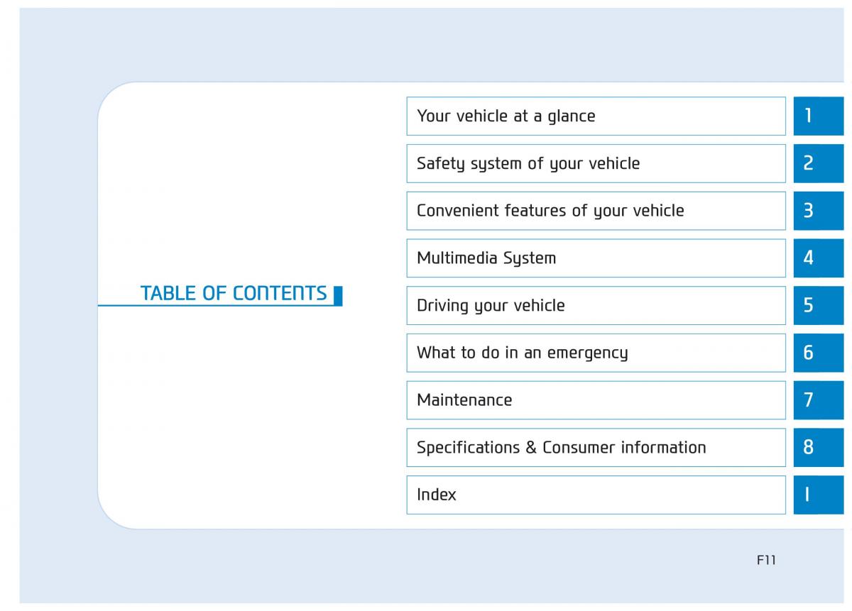 Hyundai i30 III 3 owners manual / page 11