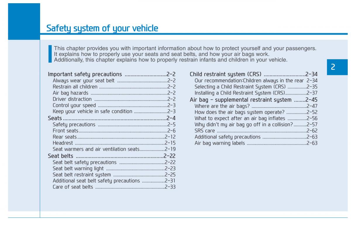 Hyundai i30 III 3 owners manual / page 21