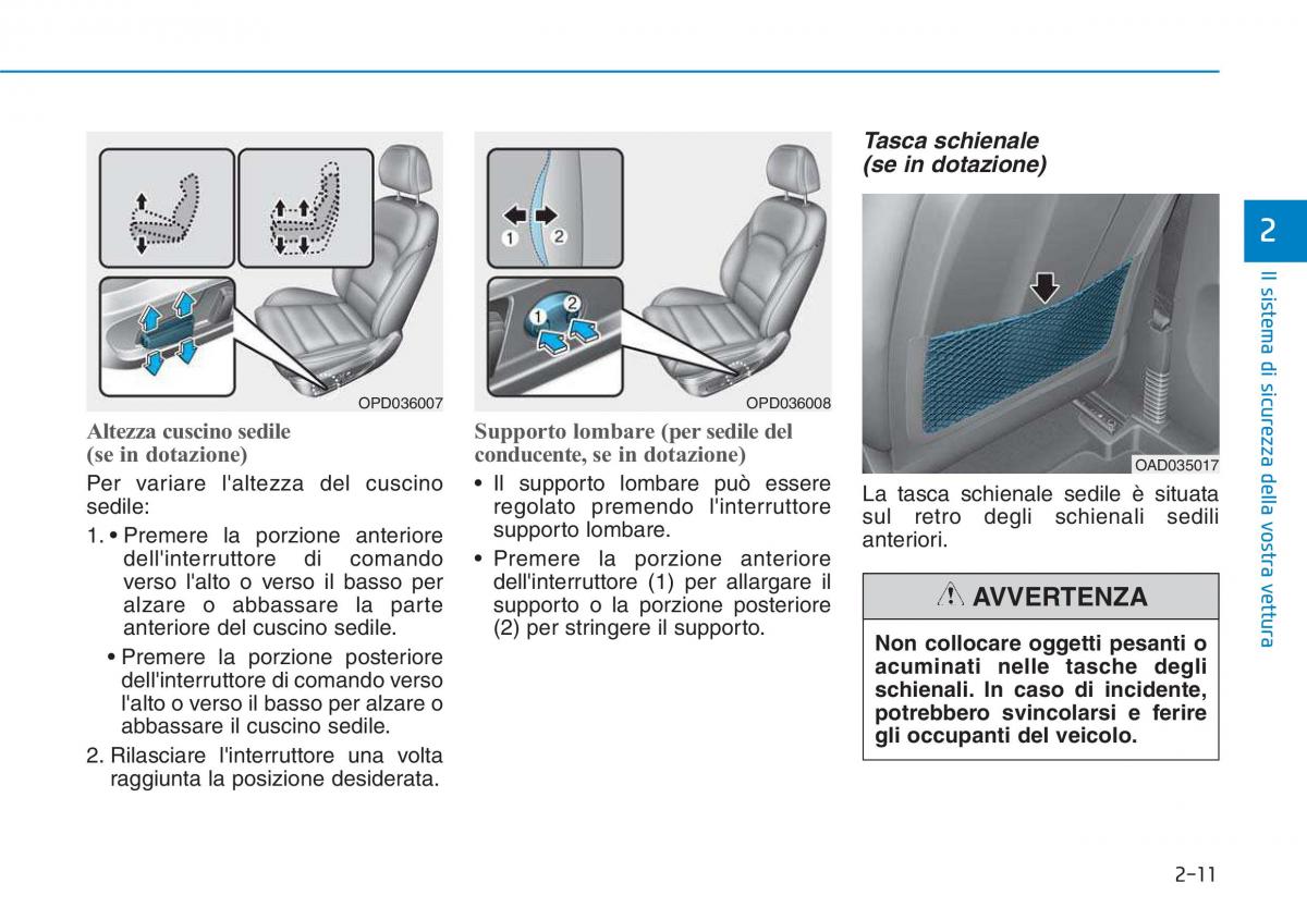 Hyundai i30 III 3 manuale del proprietario / page 33