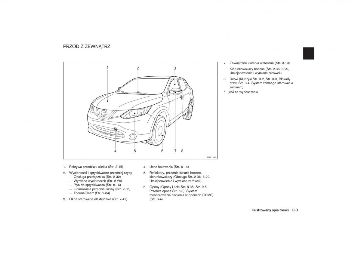 Nissan Qashqai II 2 instrukcja obslugi / page 8