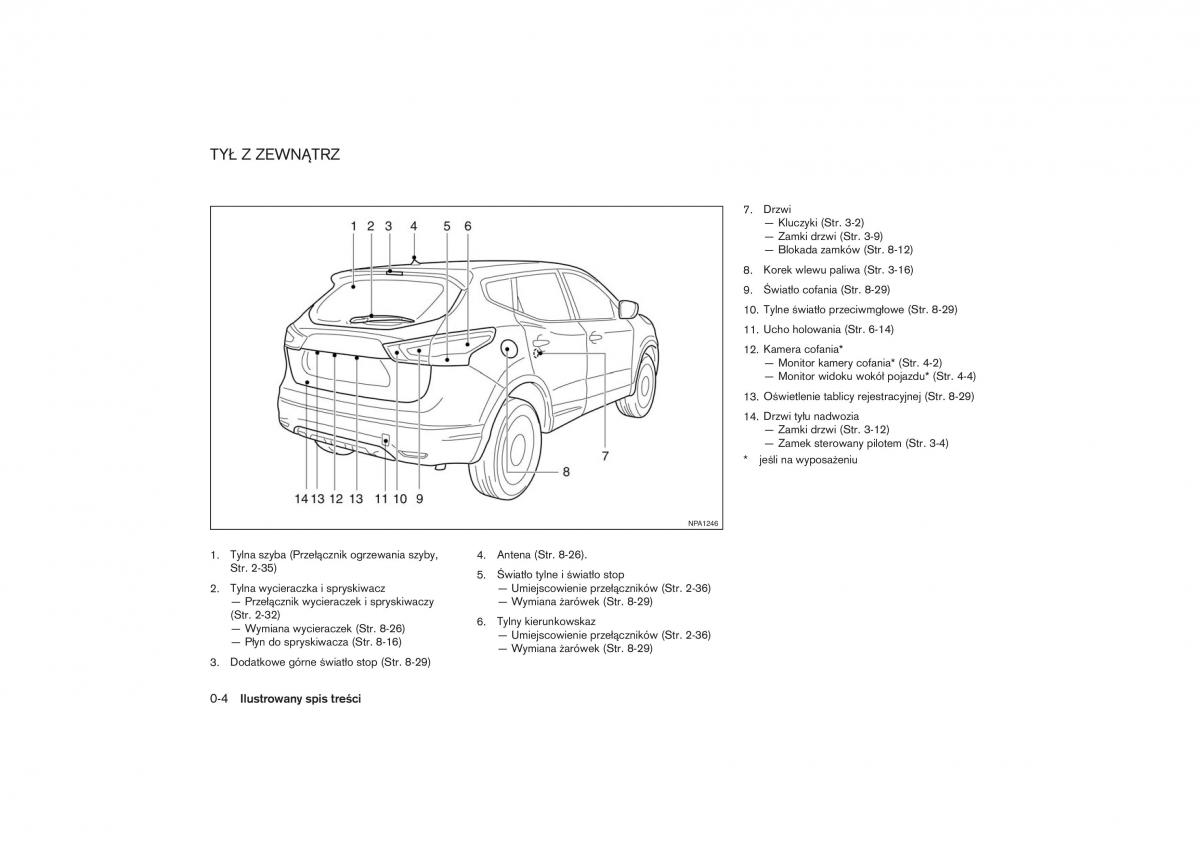 Nissan Qashqai II 2 instrukcja obslugi / page 9