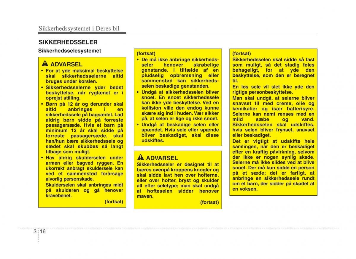 Hyundai ix20 Bilens instruktionsbog / page 31