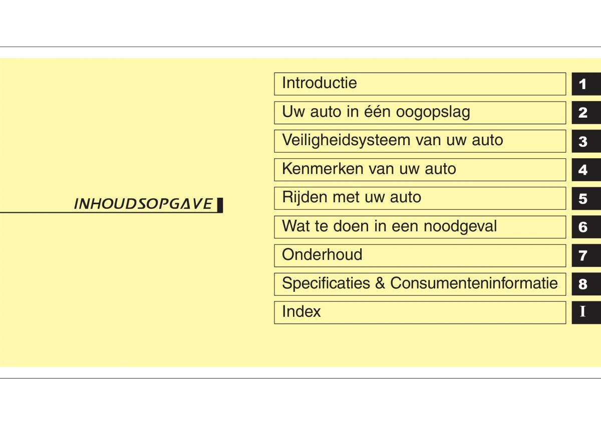 Hyundai ix20 handleiding / page 5