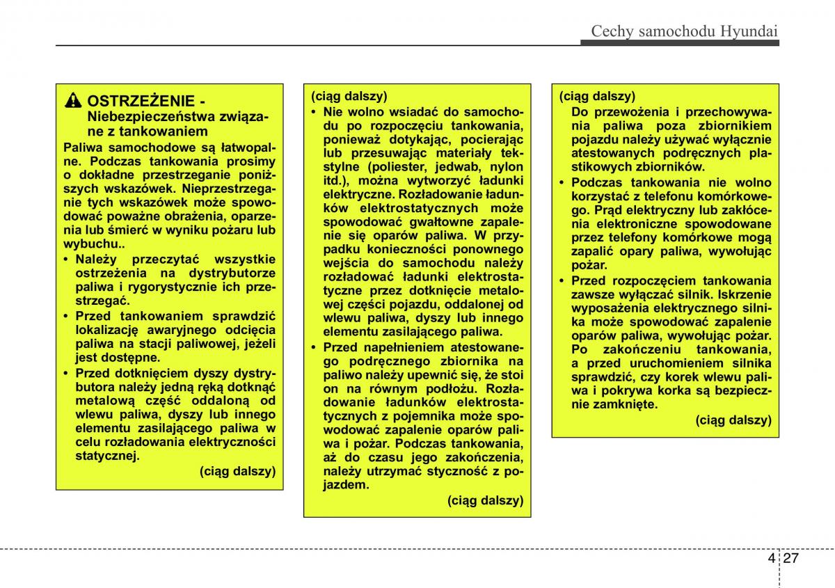 Hyundai ix20 instrukcja obslugi / page 107