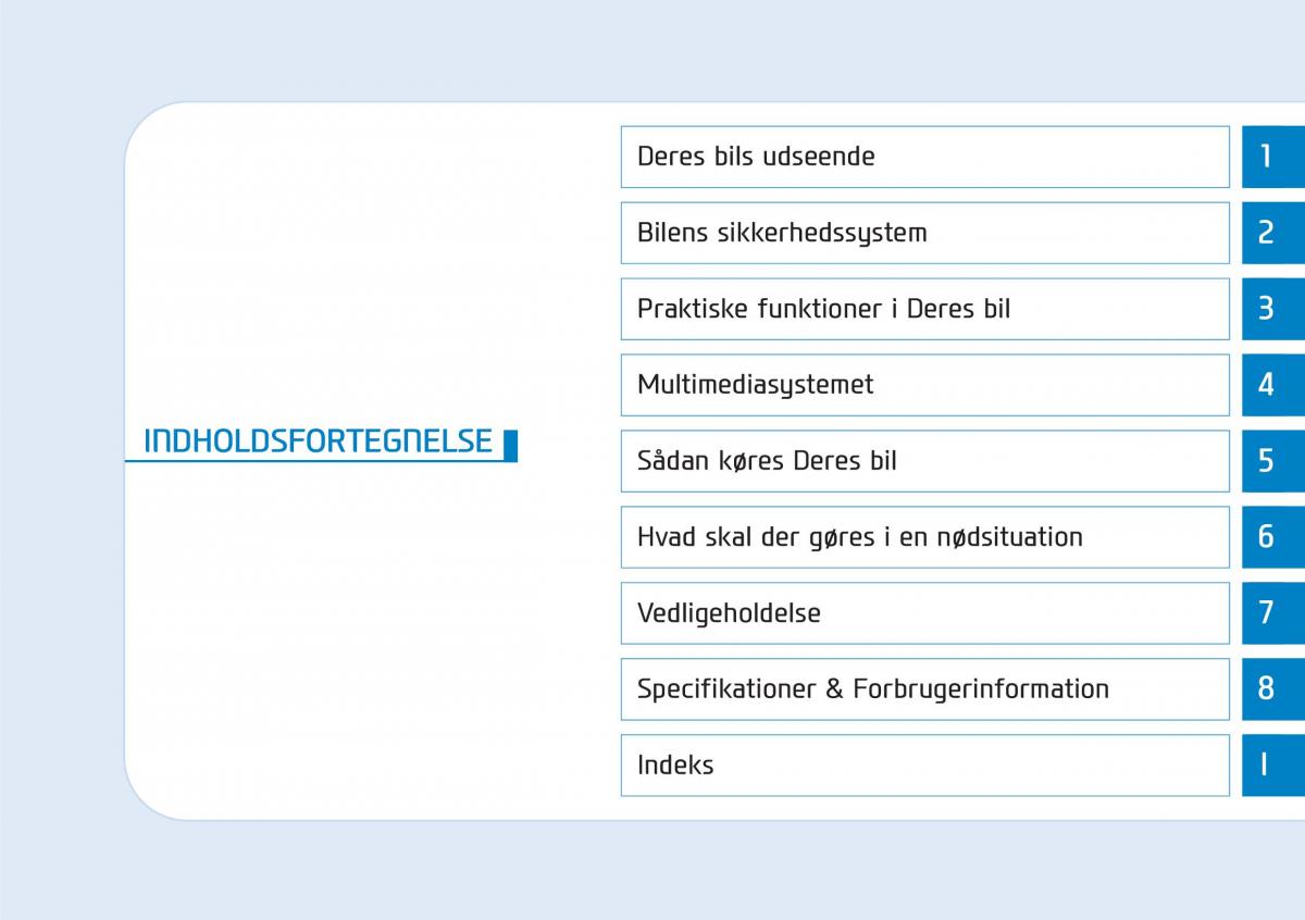 Hyundai i30N Performance Bilens instruktionsbog / page 10