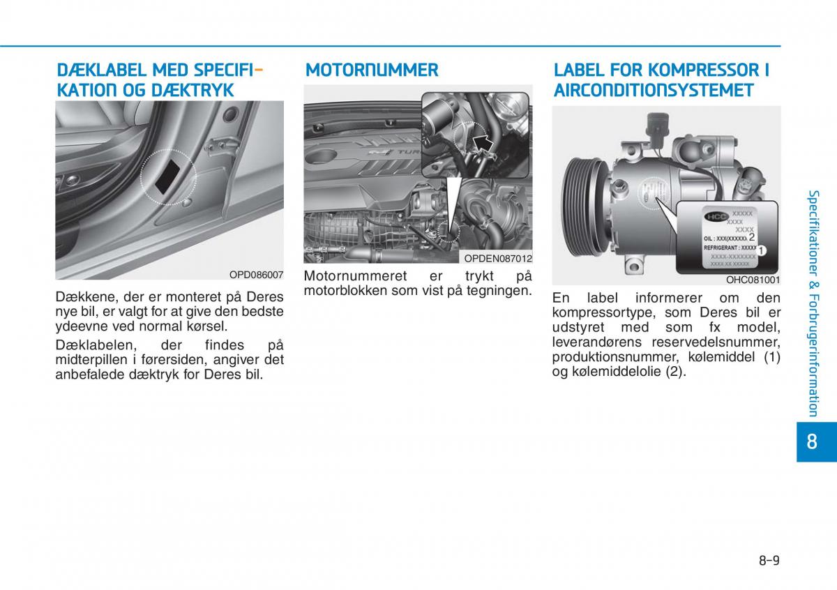 Hyundai i30N Performance Bilens instruktionsbog / page 497