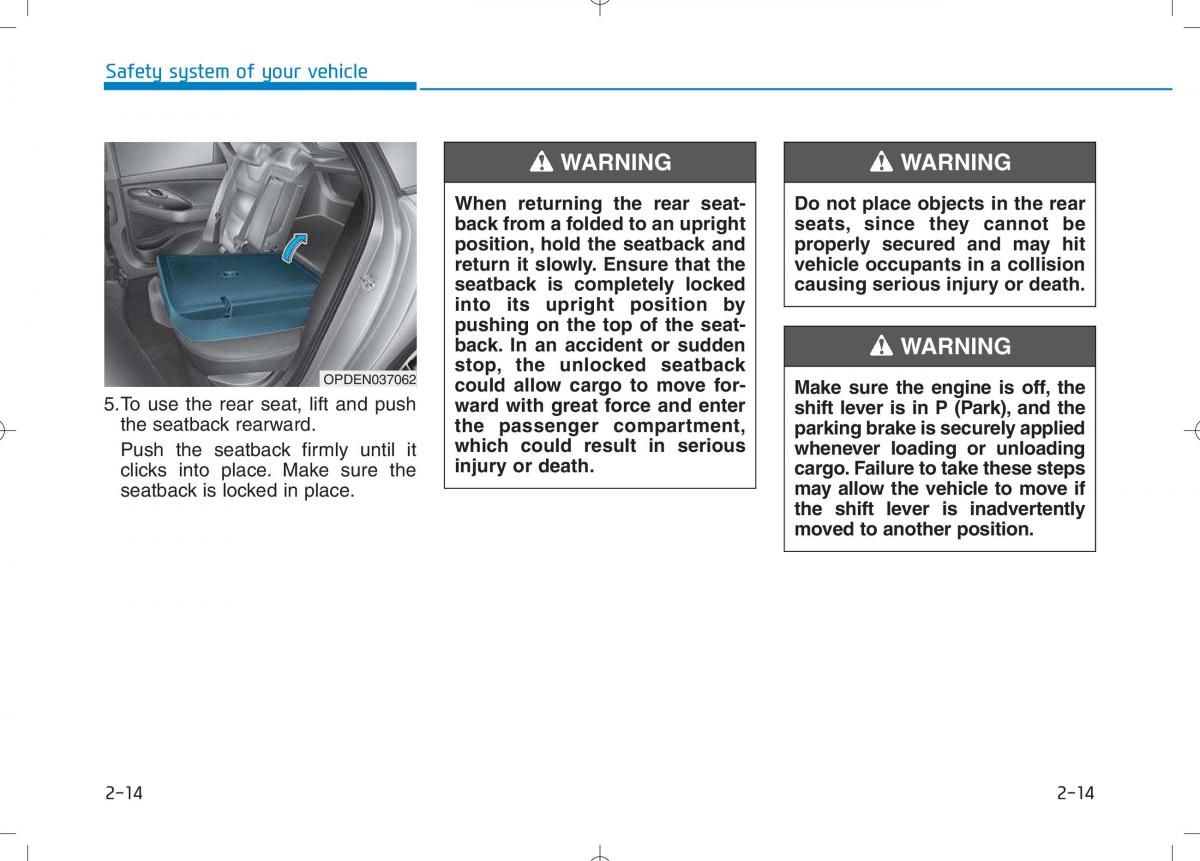 Hyundai i30N Performance owners manual / page 32
