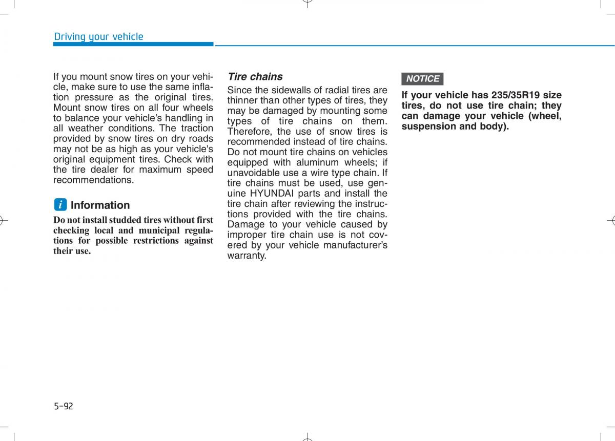 Hyundai i30N Performance owners manual / page 340