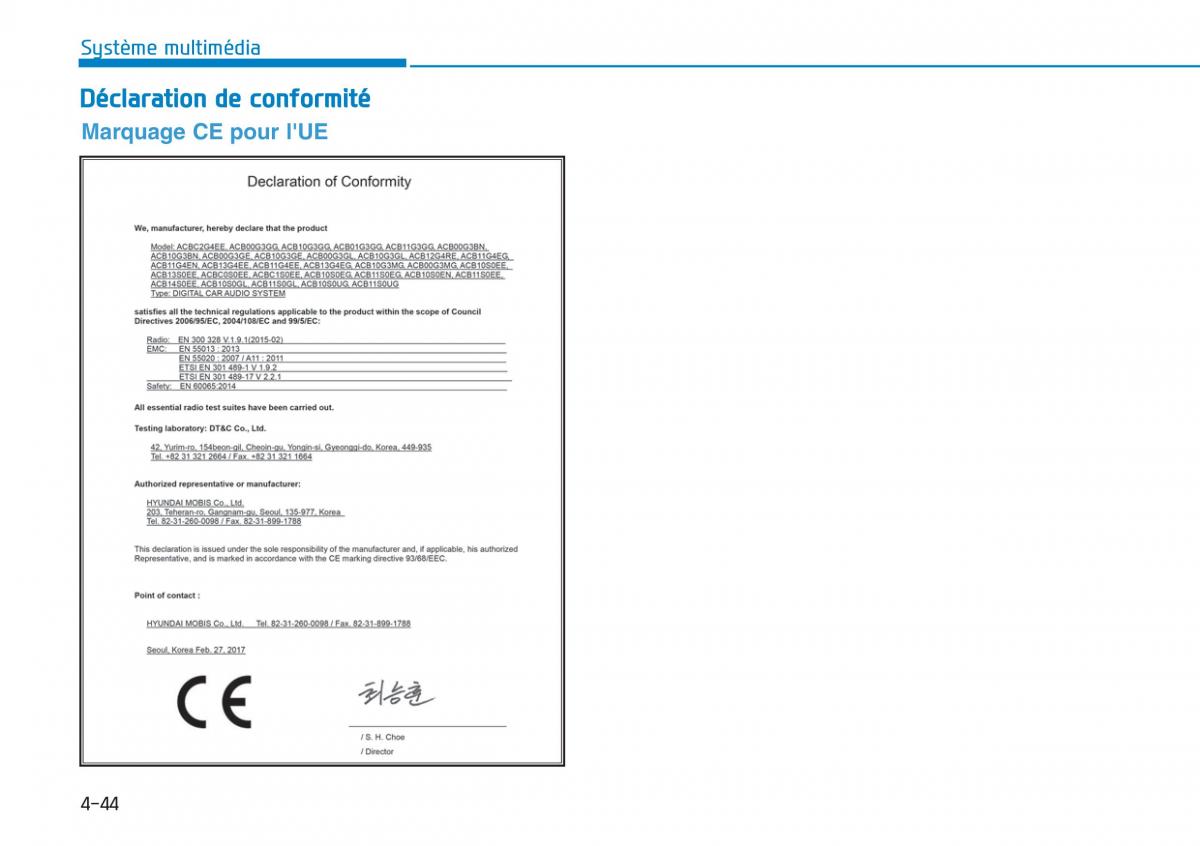 Hyundai i30N Performance manuel du proprietaire / page 281