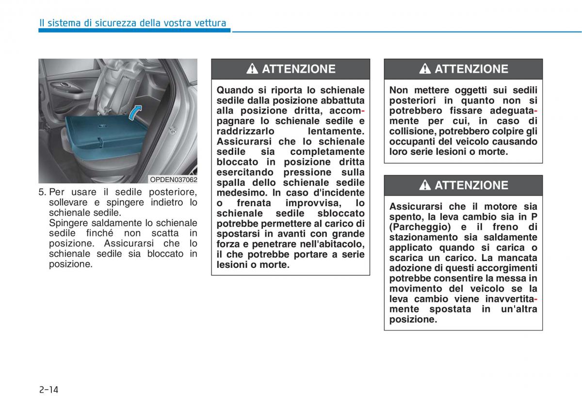 Hyundai i30N Performance manuale del proprietario / page 32