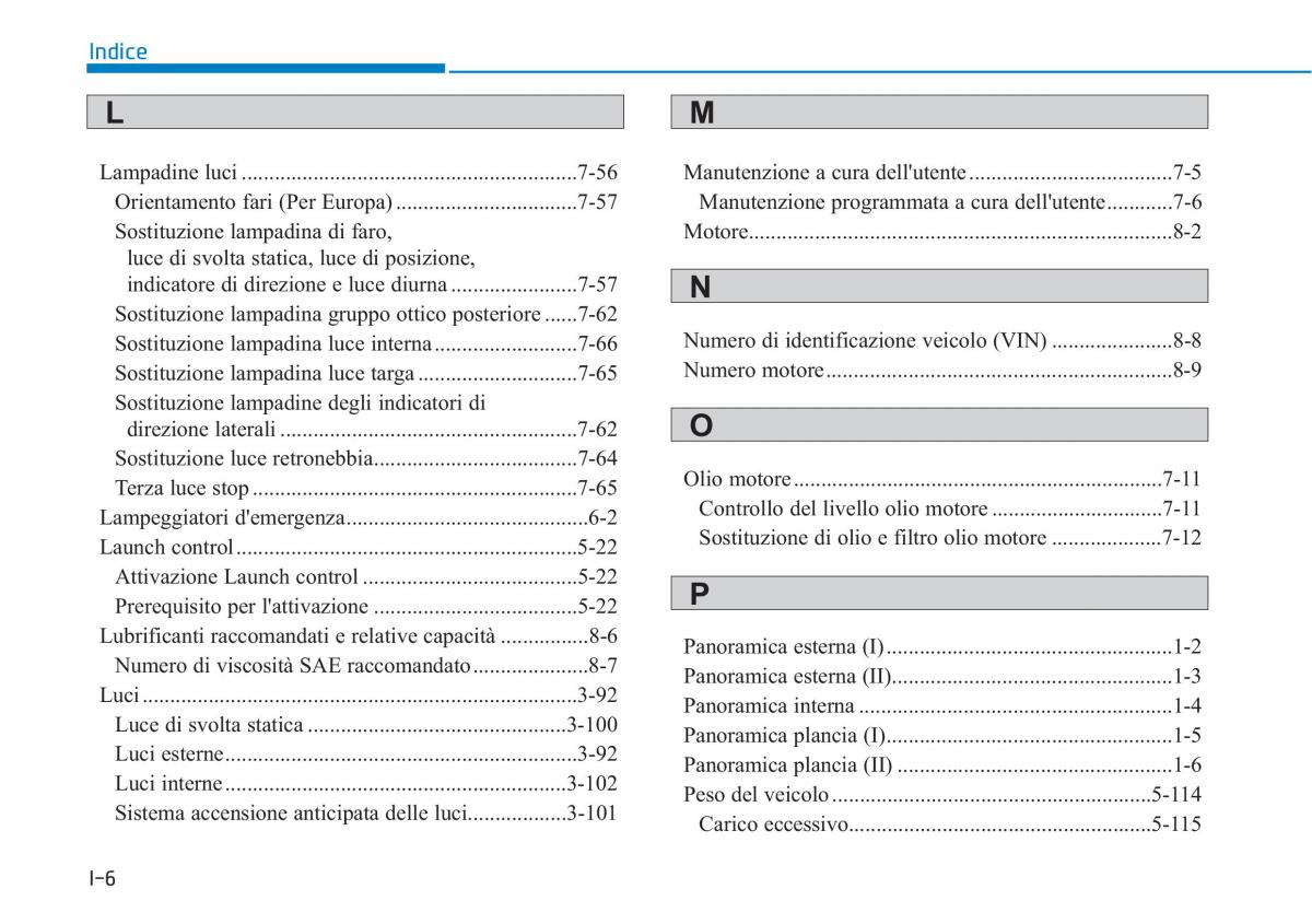 Hyundai i30N Performance manuale del proprietario / page 533